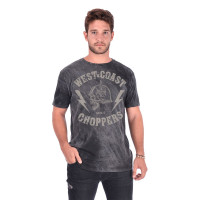 WCC West Coast Choppers T-Shirt At Helmet Vintage Black