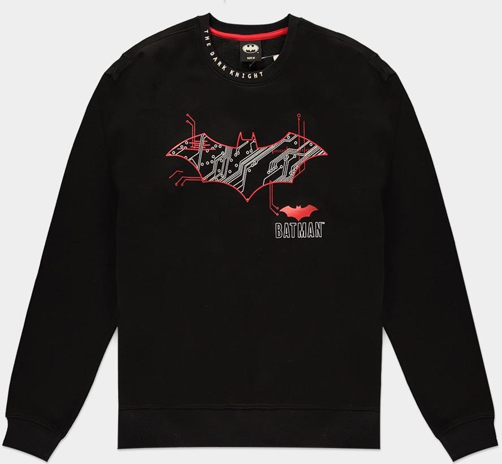 Warner - Batman - Tech Bat - Crewneck Sweater Schwarz - Herren / Unisex