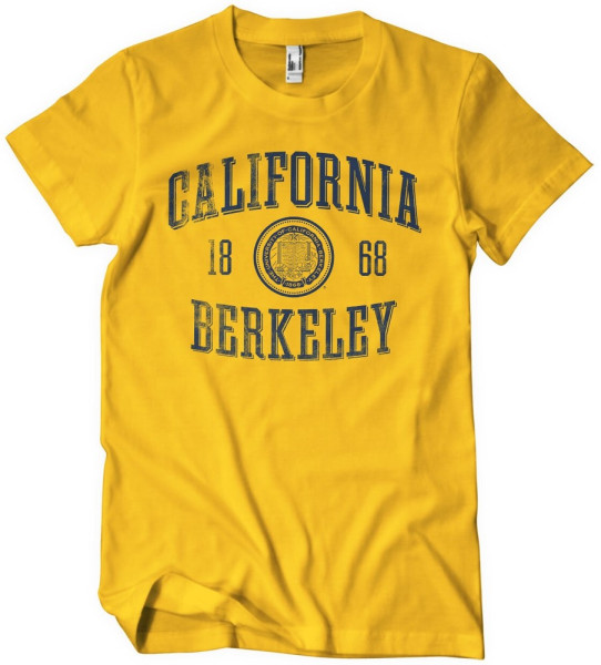 Berkeley University of California Washed Seal T-Shirt Gold