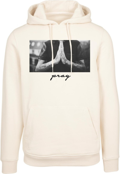 Mister Tee Sweatshirt Pray Hoody Sand