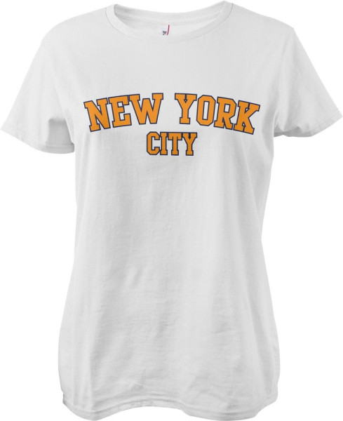 New York City Girly Tee Damen T-Shirt White