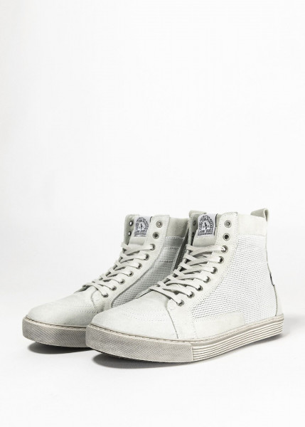 John Doe Motorrad Schuh Neo White/White