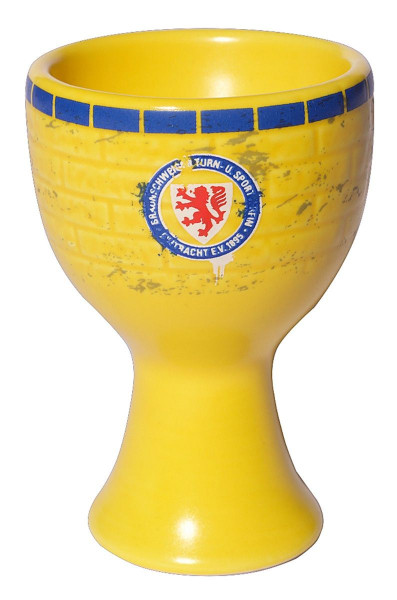 Eintracht Braunschweig Eierbecher 2er-Set Fussball Gelb