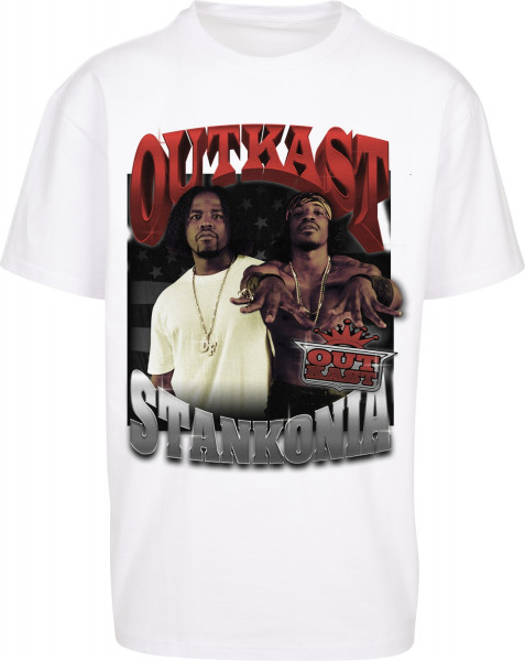 Mister Tee T-Shirt Outkast Stankonia Oversize Tee White