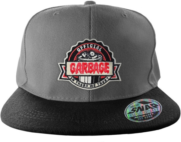 Garbage Pail Kids Official Garbage Standard Snapback Cap Grey/Black