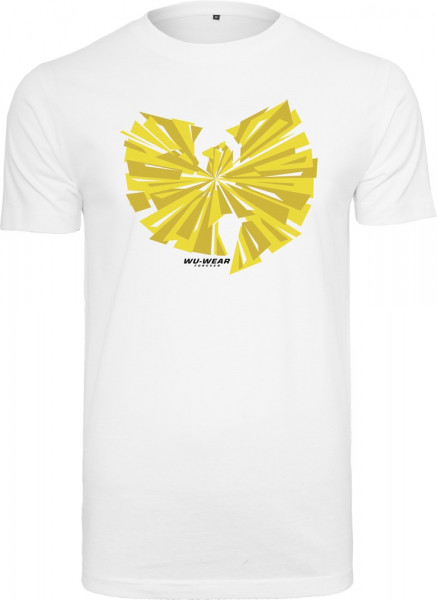 Wu-Wear Split Logo Tee White