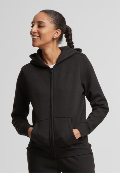 Urban Classics Damen Ladies Basic Essential Zip Hoody TB8005