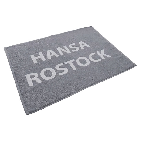 Hansa Rostock Duschvorleger Fußball Grau