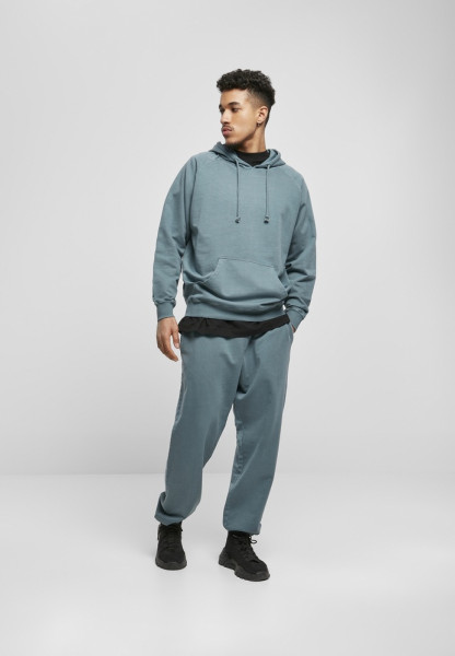 Urban Classics Hoodie Overdyed Hoody Dustyblue