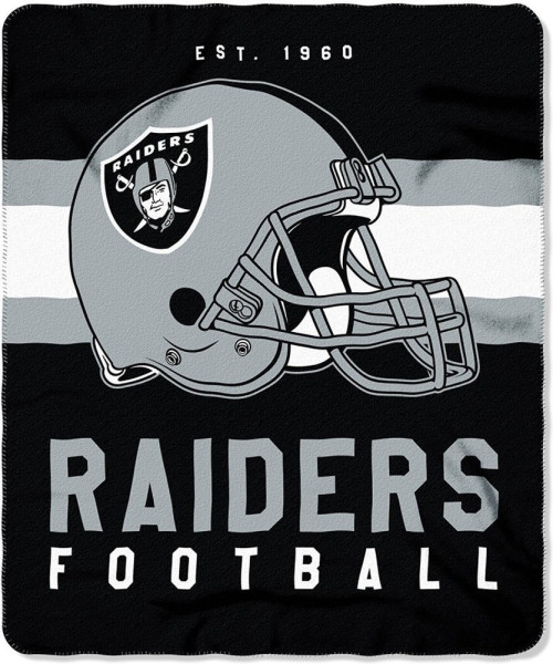 Las Vegas Raiders Fleece Decke Helm American Football