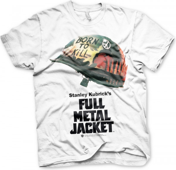 Full Metal Jacket Poster T-Shirt White