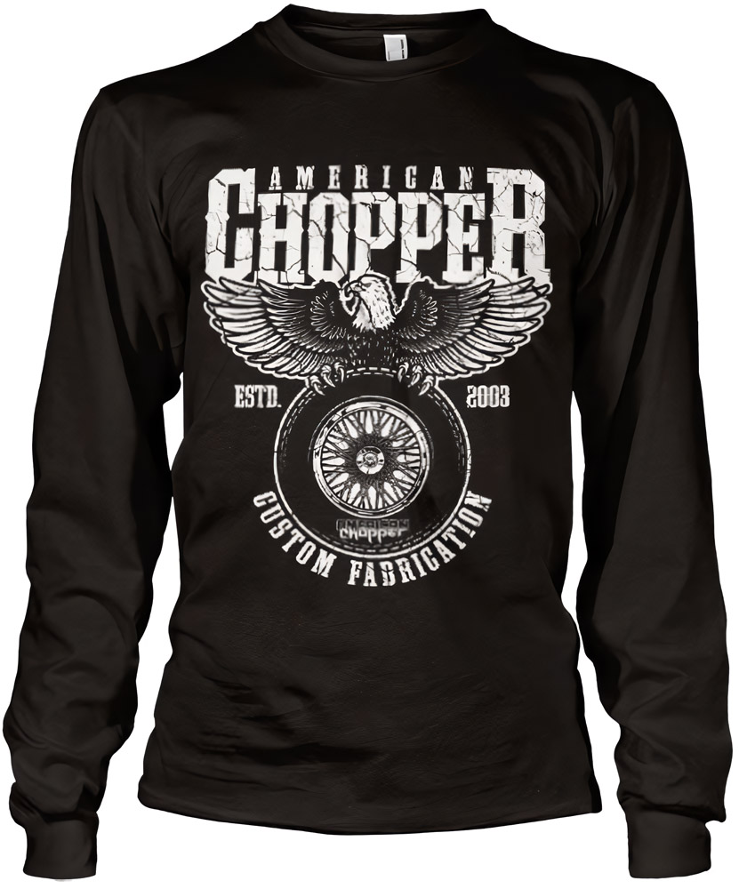American Chopper Custom Fabrication Long Sleeve Tee DC-19-AC007-H83-16 - Herren / Unisex