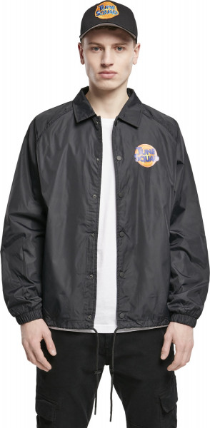 Mister Tee Jacke Space Jam Tune Squad Logo Coach Jacket Black