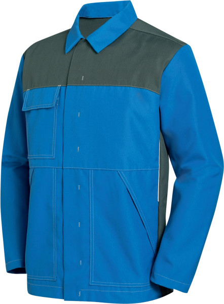 Uvex Arbeitsjacke Perfect Acid Blau, Grau, Kornblau (98402)