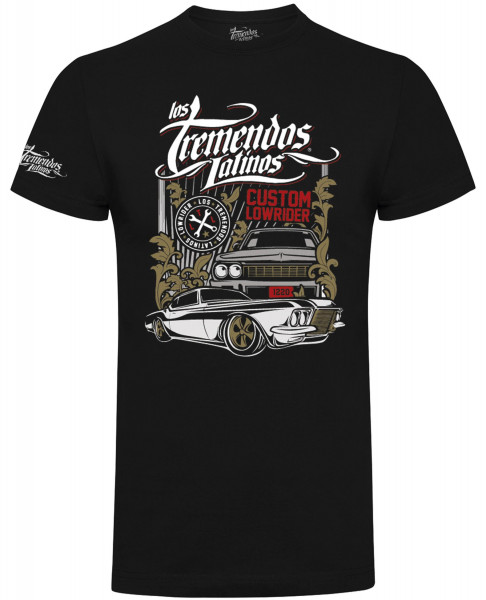 Los Tremendos Latinos T-Shirt Lowrider Black