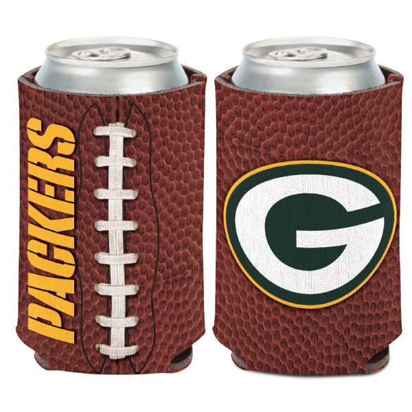 Green Bay Packers Neopren Flaschen-/Dosen Cooler American Football Braun