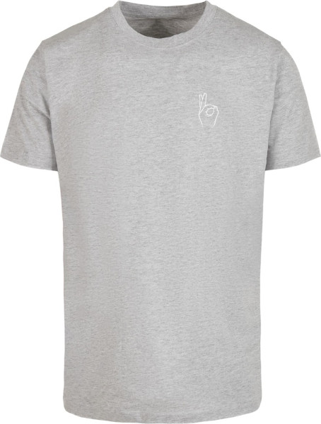 Mister Tee T-Shirt Easy Sign Tee Heather Grey