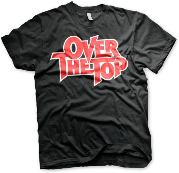 Over The Top Logo T-Shirt Black