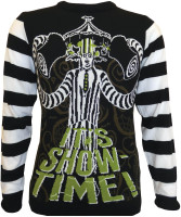 Beetlejuice - Showtime (Knitted) Sweatshirt Multi Colour Beetlejuice - Showtime (Knitted) Sweatshirt Multi Colour