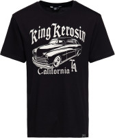 King Kerosin California Greaser T-Shirt Schwarz