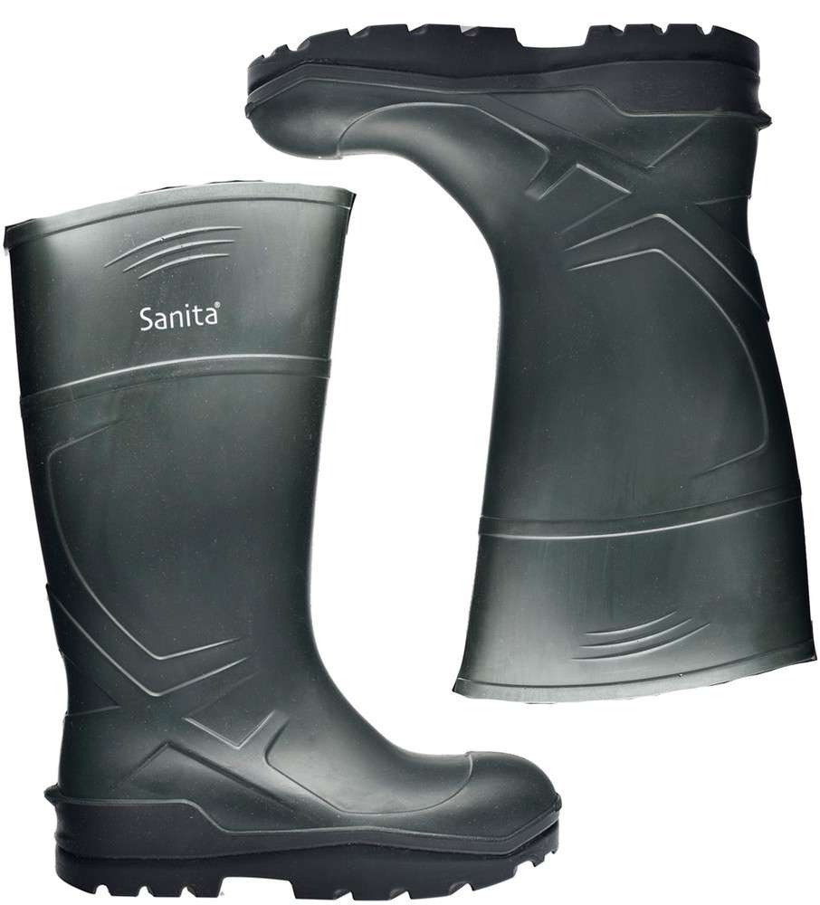 Sanita Gummistiefel Omega O4 Rubberboots Green Rubber Boots Shoes Workwear kustom kult