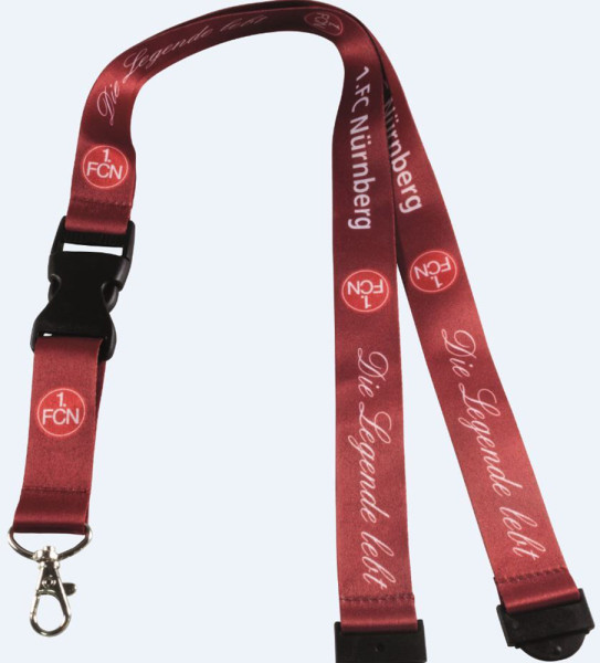 1. FC Nürnberg Lanyard Fussball Rot