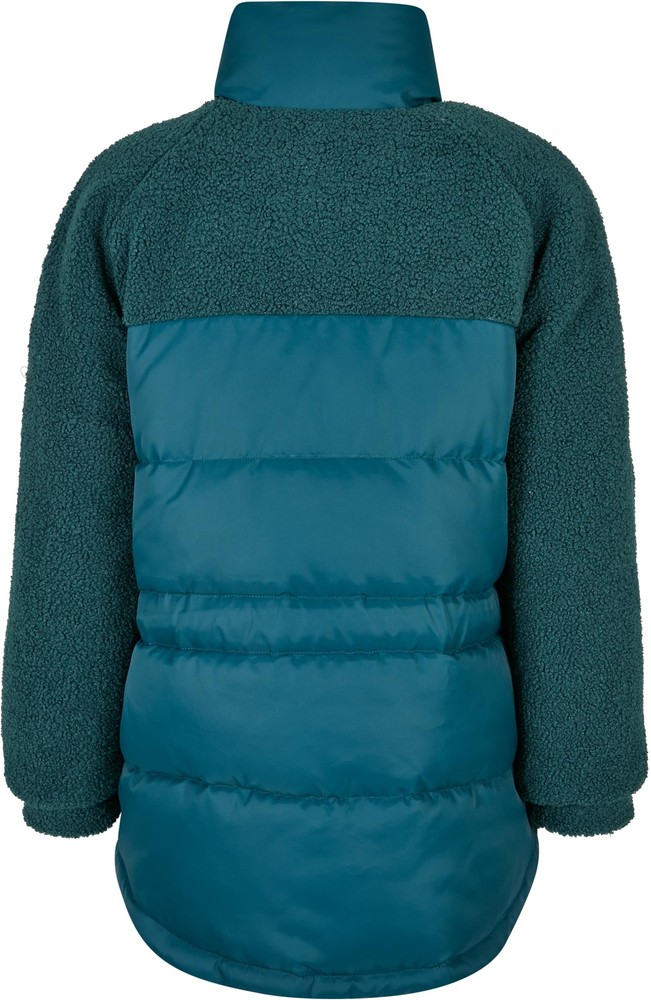 Urban Classics Damen Jacke Ladies Sherpa Mix Puffer Jacket Jasper | Jacken  / Westen | Damen | Lifestyle