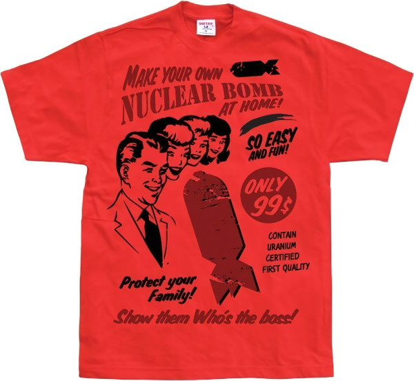 Hybris Make Your Own Nuclear Bomb Red
