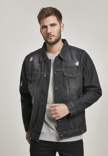 Southpole Jacket Basic Trucker Jacket Black Sand