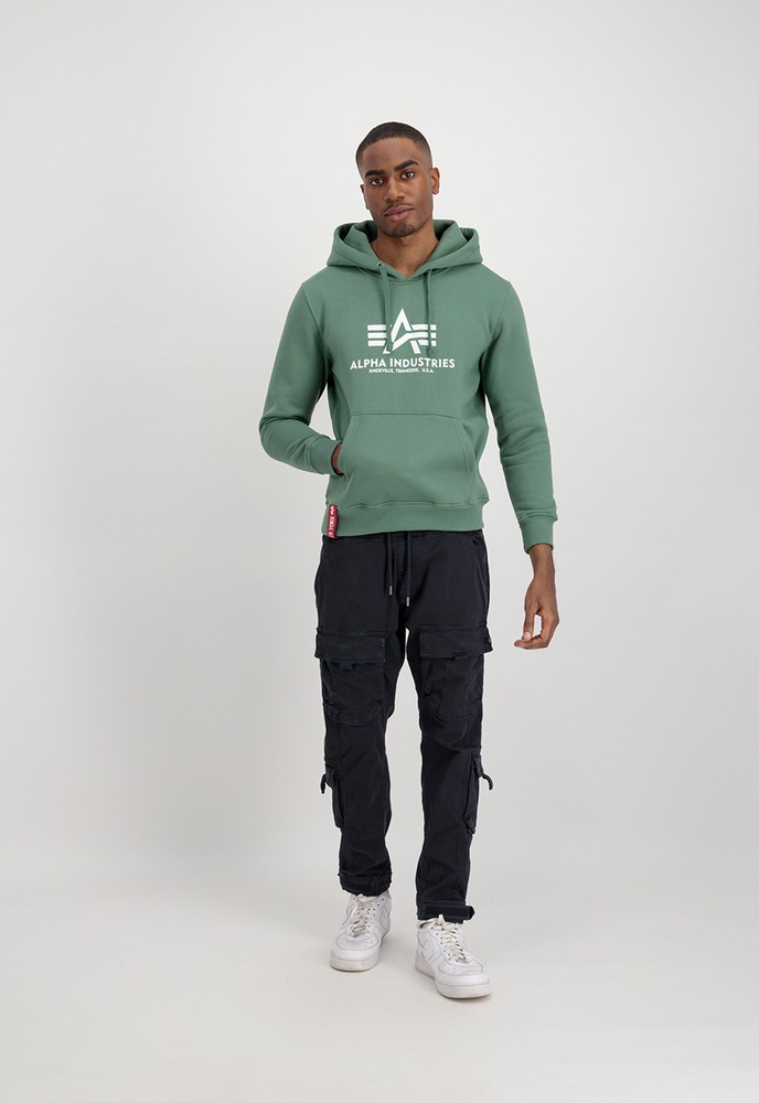 Alpha industries hoodie green on sale