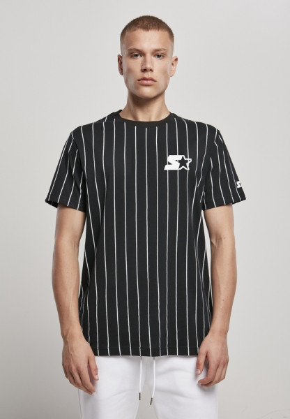 Starter Black Label T-Shirt Pinstripe Jersey Black