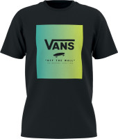Vans Herren T-Shirt Mn Classic Print Box Black-White-Waterfall
