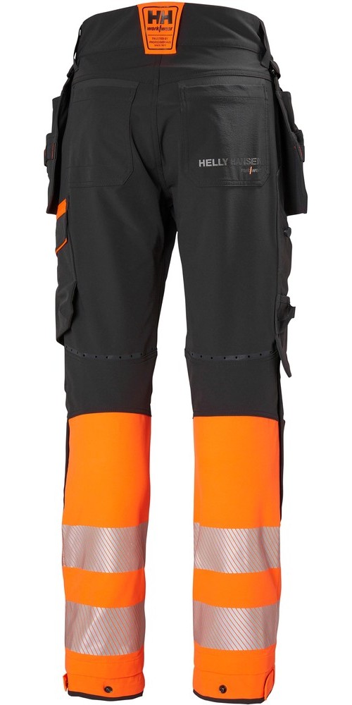 Helly Hansen Arbeitshose Icu Brz Cons Pant Cl 1 Orange/Ebony-C60 - Herren / Unisex