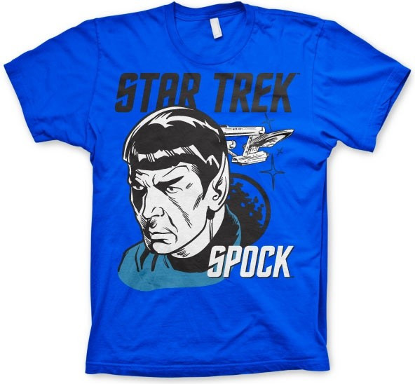 Star Trek & Spock T-Shirt Blue