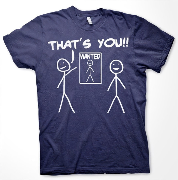 Hybris That's You Wanted T-Shirt Navy