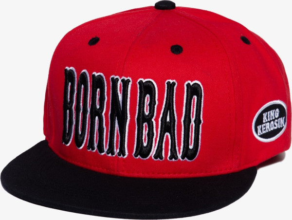King Kerosin Snapback Cap KKU2C005 Rot