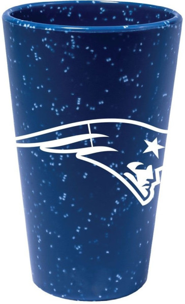 New England Patriots Silicone Pint Glass