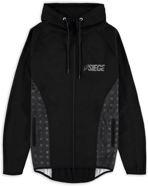 6 Siege Next - Men's Tech Hoodie Black