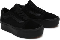 Vans Unisex Lifestyle Classic FTW Sneaker Ua Old Skool Stackform Suede/Canvas Black/Black