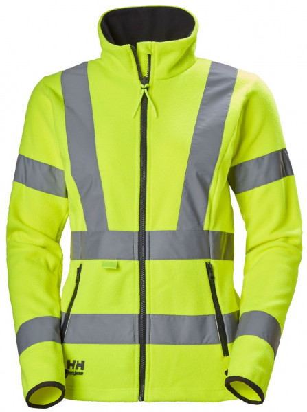 Helly Hansen Damen Jacke Luna Hi Vis Fleece Jacket Yellow