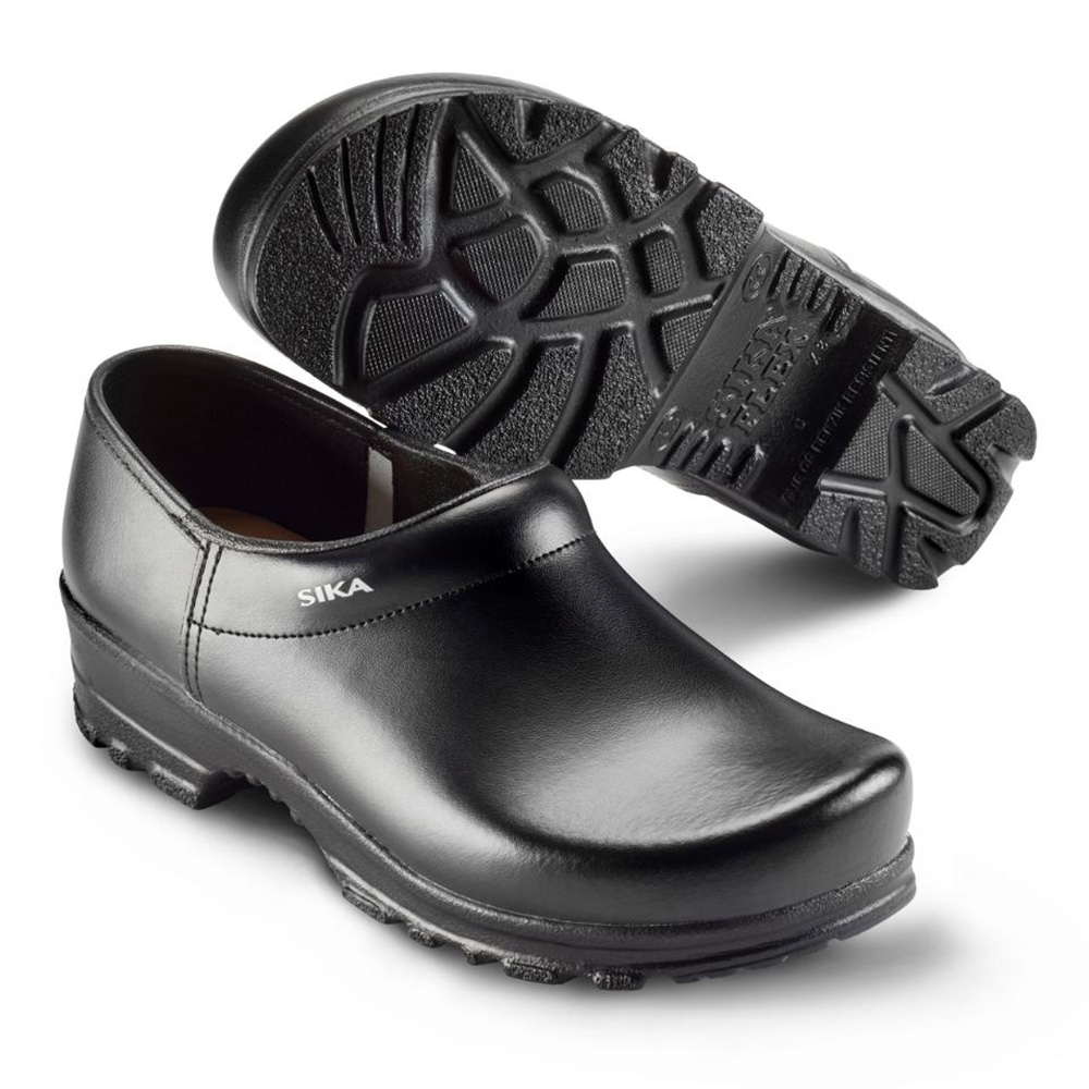Sika Arbeitsschuh Flex LBS geschlossener Clog Schwarz - Herren / Unisex