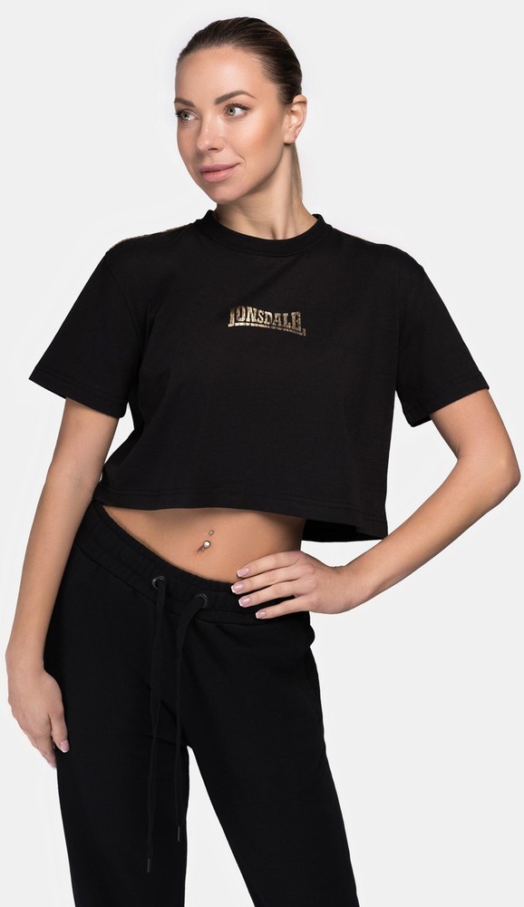 Lonsdale Damen T-Shirt Aultbea T-Shirt Cropped - Damen