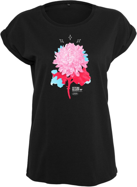 Mister Tee Damen T-Shirt Ladies Future Season Tee Black