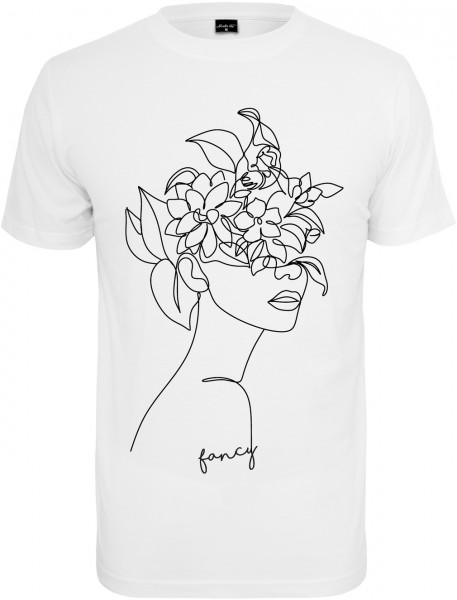 Mister Tee Female Shirt Ladies One Line Fruit Tee White