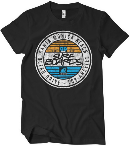 Dope & Deep Ocean Drive T-Shirt Black