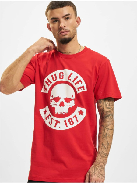 Thug Life B.Skull T-Shirt Red