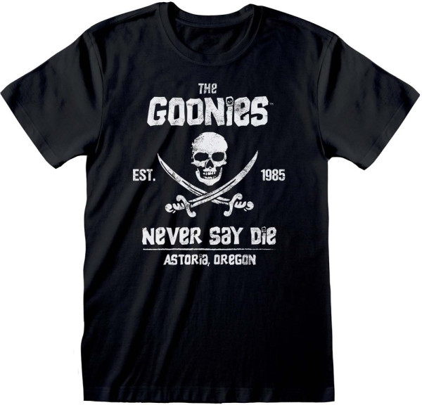 Goonies - Never Say Die T-Shirt Black