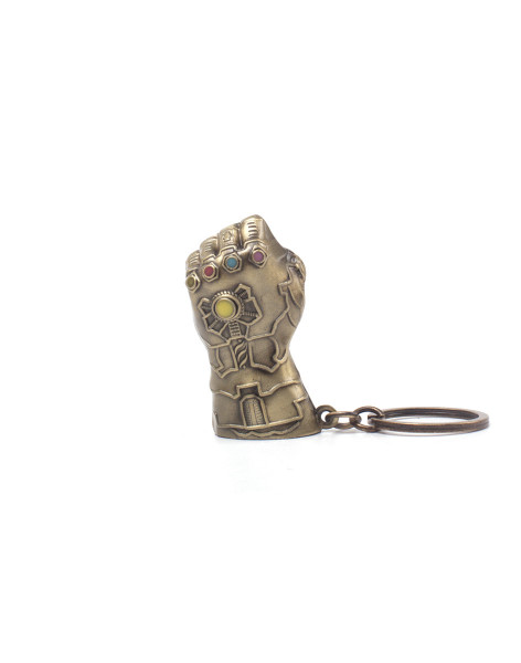 Avengers: Infinity War -Part 1 Keychain Thanos Fist 3D Metal Gold