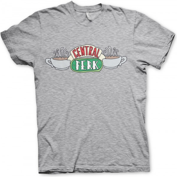 Friends Central Perk T-Shirt Heather-Grey