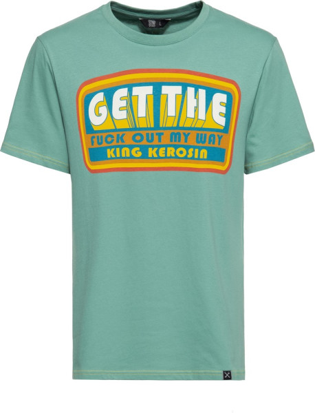King Kerosin Classic T-Shirt KKI21013 Seegrün